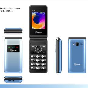 Gphone-Model : GP36 (Folding Phone)-2.4'' LCD Mobile Phone - notification light-1 year warranty
