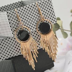 Fashionable Tassel Long Drop Style Earring for Women Simple New Collection - Earrings for Girls Simple Stylish Fashion Jewelry