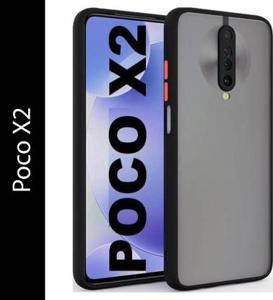 For Xiaomi Poco X2 Translucent Smoky Matte Cover (Shockproof And Anti-Drop Protection) Frosted Case