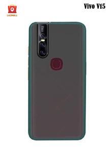 Vivo V15 Luxurious Translucent Smoky Matte Shockproof Back Case