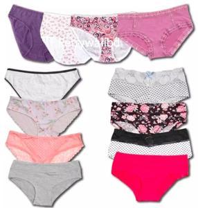 4 Pcs Comfortable cotton Panties for Women, Girl thong under garments underwear brief bras nightwear linger sets  women item period penty penties stylish comfortable clothing fashion item