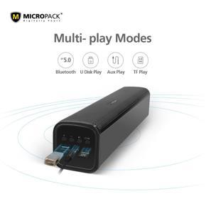 Rechargeable Bluetooth Soundbar with 2 speaker