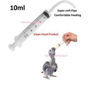 Bird baby Hand Feeding Syringes 10ml-for Baby Bird Cockatiel, Budgie, Parrot, macaw,Pigeon