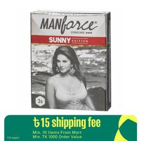 Manforce Condoms Sunny Edition 1 Pack 3pcs