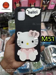 Hello Kitty Mirror case back cover FOR Samsung Galaxy M51