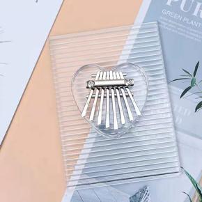 ARELENE 2 Pack Mini Kalimba Thumb Piano 8 Keys Portable Finger Piano with Chain for Beginners Pocket Musical Gifts