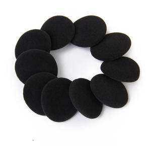 ear pads-10 pairs of ear pads (L + R)-black