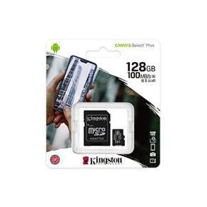 Kingston 128GB MicroSD Card Class 10 UHS-I Speeds Mobile & Security Cameras Memory Card