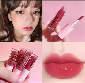 Peach Pink Velvet Matte Lipstick Liquid Lip Gloss lipstick(shade1)