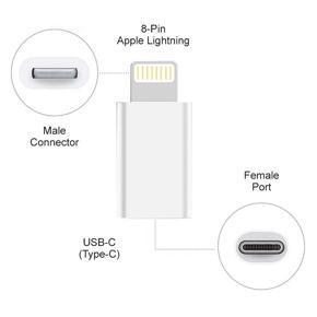 USB Type-C (Female) to Lightning (Male) Adapter