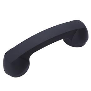 Bluetooth Mic Headphones Black Retro Phone Handset Mic Speaker Phone Call Receiver-Black