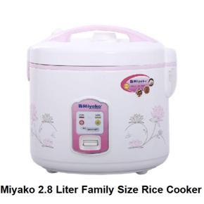 Miyako 2.8 Liter Family Size Rice Cooker ASL-602