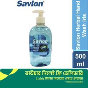 Savlon Handwash Iris (Herbal) 500ml Pump