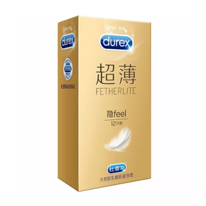 Durex FETHERLITE Feel Thin Condoms - 12pcs per Pack (China)
