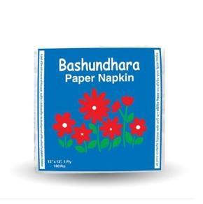 Bashundhara Napkin Tissue 100pcs Non perfumed 1 pkt