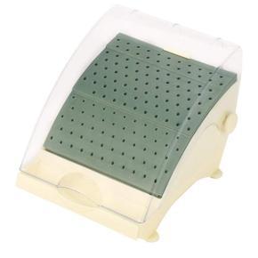 142 Holes Dental Burs Bur Block Holder Holds /Holder Station+Pull Out Drawer