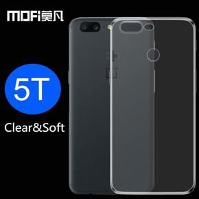 Soft Silicon transparent case back cover FOR Oneplus 5T/1+5t