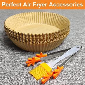 Air Fryer Disposable Paper Liner 100 Pcs Non-Stick Air Fryer Liners