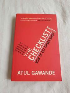 The Checklist Manifesto by Atul Gawande