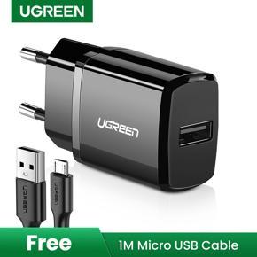 Ugreen 5V 2.1A USB Charger for iPhone X 8 7 iPad Fast Wall Charger EU Adapter for Samsung S9 Xiaomi 8 Mobile Phone Charger