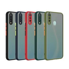 My choice Protective Sleek Vivo Y19 Back Cover Case Soft TPU Rubberised Matte Cover Complete Camera Protection