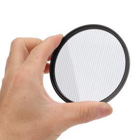 Effect Filter Lens, 86mm Blue Streak Filter for Movies