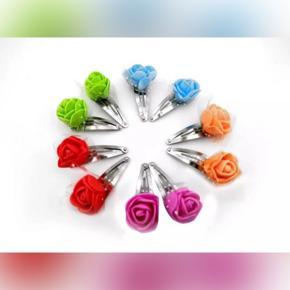 Artificial Flower Hair Clip For Girls 1 pair