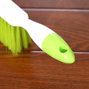 Bed Sheets Debris Cleaning Brush Soft Bristle Clothes Desk Sofa Duster Small Particles Hair Remover (Green)