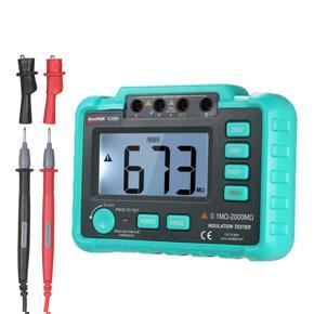 GMTOP WinsPEAK VC60B+ LCD Digital Insulation Resistance Tester Megohm Meter Megohmmeter DC250V/500V/1000V AC750V