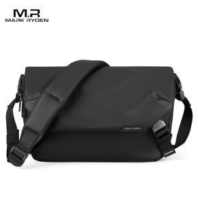 MARK RYDEN New Style Fashion Man Single Shoulder Pack Leisure Student Tooling Package Black Zipper Single Shoulder Pack