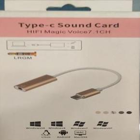 C Type External Sound Card