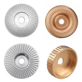 ARELENE 4Pcs Carbide Grinding Wheel Disc Wood Carving Disc Set Angle Grinder Disc Set for Wood Cutting Shaping Polishing
