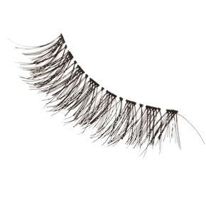 XHHDQES DINGSEN 10Pairs Natural Messy Cross Eye Lashes Makeup Handmade Soft Black False Eyelashes