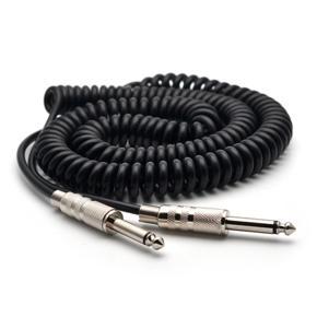 Guitar Spring Cable 6.35/6.5 Guitar Bass Audio Cable Shield Wire 5M For Connecting the Sound of the Electric Guitar