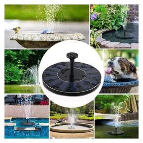 Solar Water Fountain Swimming Pool Patio Garden Decoration Outdoor