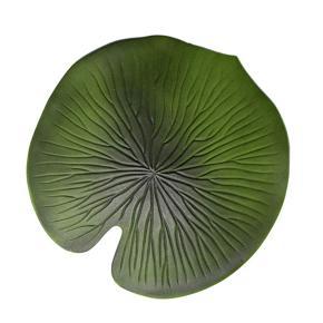 Artificial Lotus Leaf Kitchen Placemat Insulation Mat Bowl Anti-Slip Table Decor