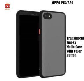 OPPO F1S Luxury Translucent Smoky Matte Cover (Shockproof And Anti-Drop Protection) Smoky Frosted Case