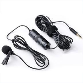 6M Long Wire Microphone Interviews Microphone  Phone Live Streaming Broadcasting