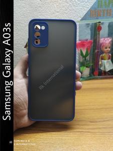 For Samsung Galaxy A03s Camera Protection Matte Finish Case back cover