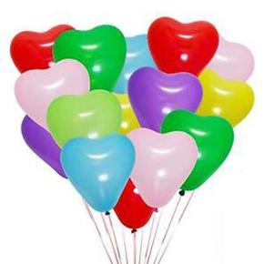 HarnezZ Heart Shape Balloon Birthday party Festival Celebrations & Occasions decoration - 50 pieces