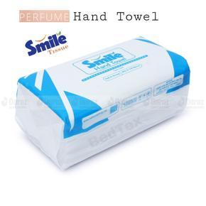 Hand Towel Tissue (Perfumed White)-150pcs ×1 ply Smile Tissue