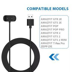 Amazfit GTS 4 Mini / GTS 2 / GTR 2 / GTS 2E / GTR 2E / GTS2 Mini / Bip U / T-Rex Pro / Zeep Z / Zeep E / POP / POP Pro Charger USB Charging Cable Dock