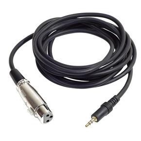 3.5mm Stereo Jack Plug To 3 Pin XLR Female Cable Microphone 20 feet