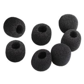 windproof microphone sponge-30 x windproof microphone protectors-Black