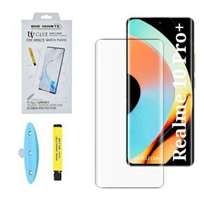Premium Scratch Resistant Real Tempered Glass UV Screen Protector for Realme 10 Pro+ Plus