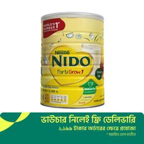 Nestle NIDO Fortigrow Full Cream Milk Powder Tin 1KG