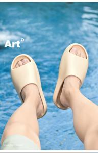 Summer Slippers Men Women Indoor Eva 2021 Cool Soft Bottom Sandals Trend Slides Light Beach Shoes Slippers Home big size 46