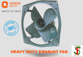 Orient Exhaust Fan Heavy Duty 380MM / 15.2" (All Metal Construction) Made in India
