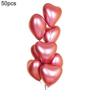 50Pcs/Packet Balloon Easy Assembly Tight Sealing Multi-colored Party Supplies Balloon for Party