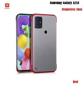 Samsung Galaxy A21S Luxury Frameless Design Case Cover With Finger Ring